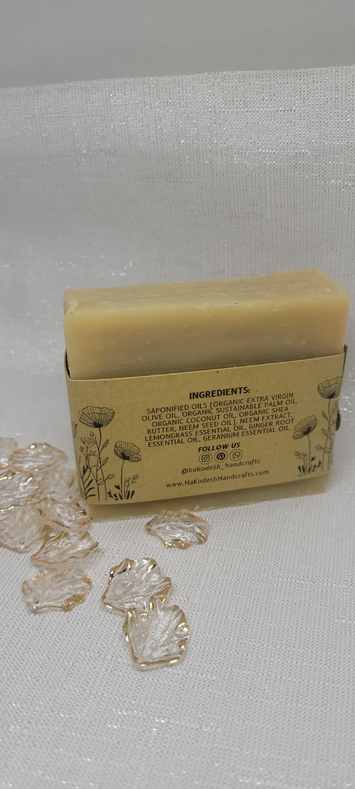 Ginger Lemongrass Neem Soap