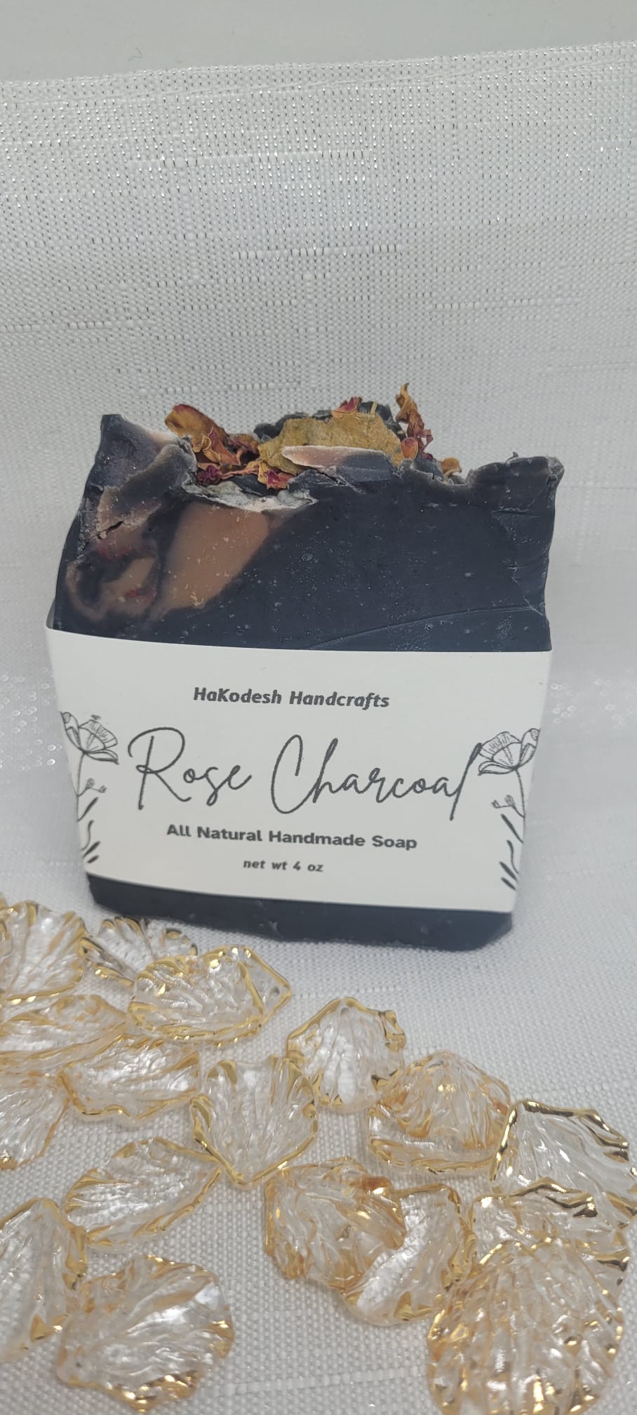 Rose Charcoal Soap