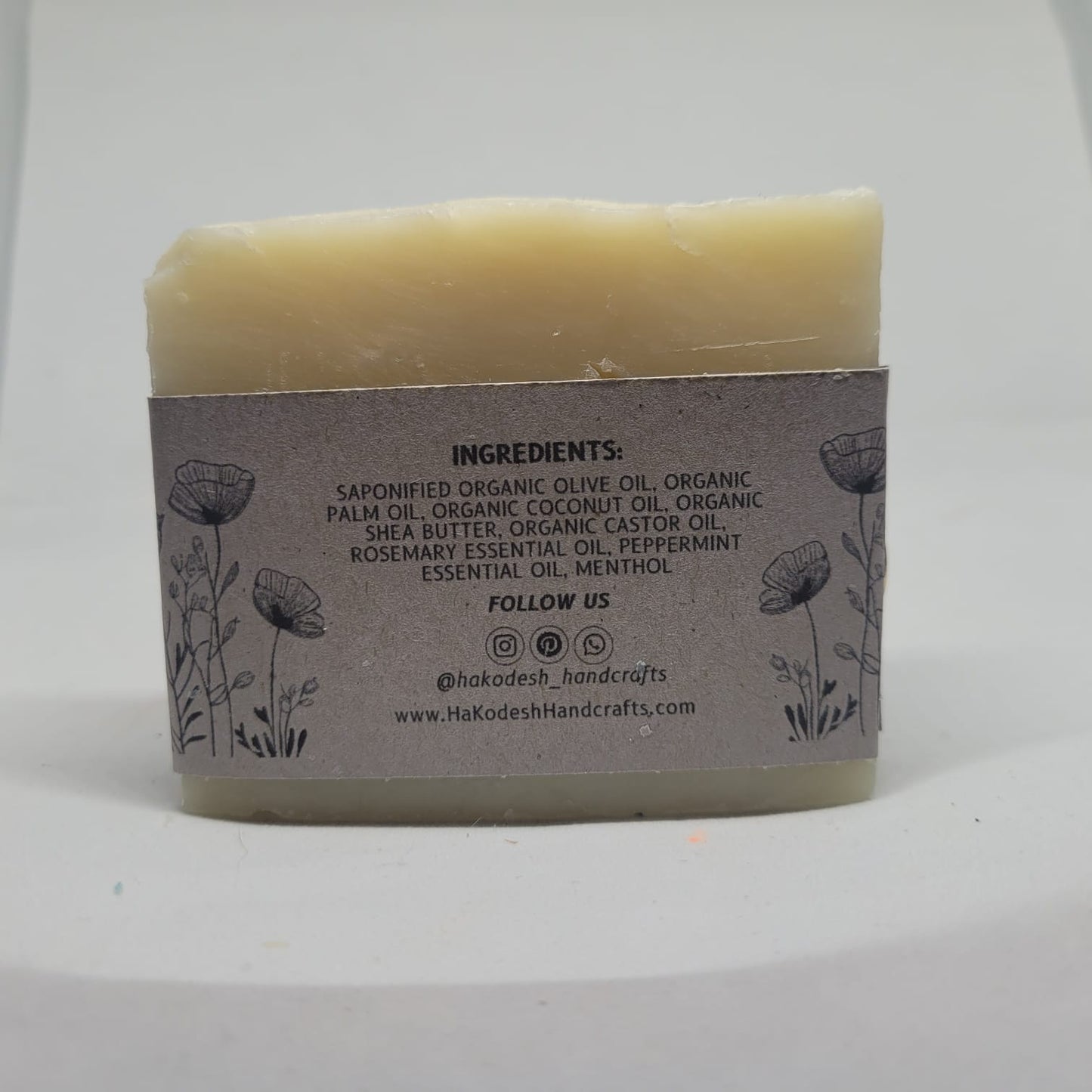 Rosemary Peppermint Hair, Body and Beard Soap