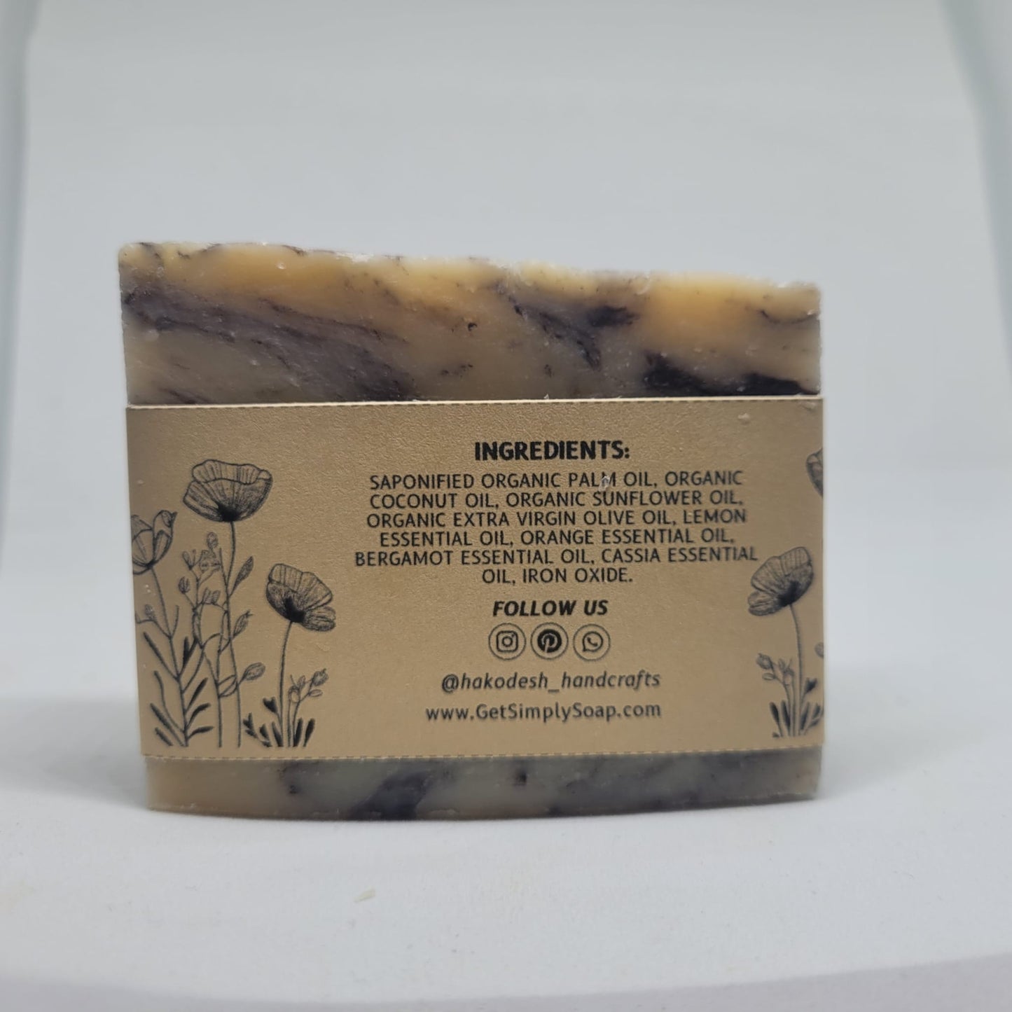 Bergamot Breeze Organic Soap